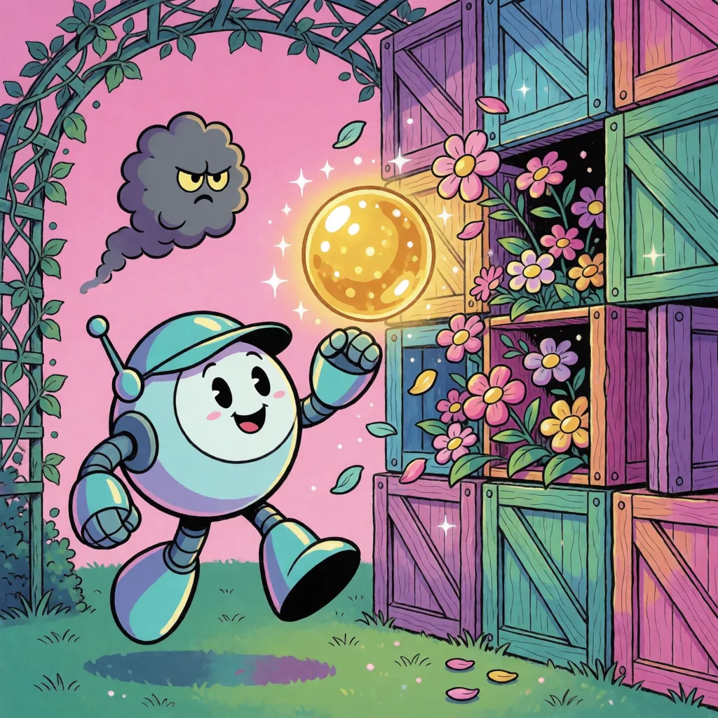 Brick Bloom title screen