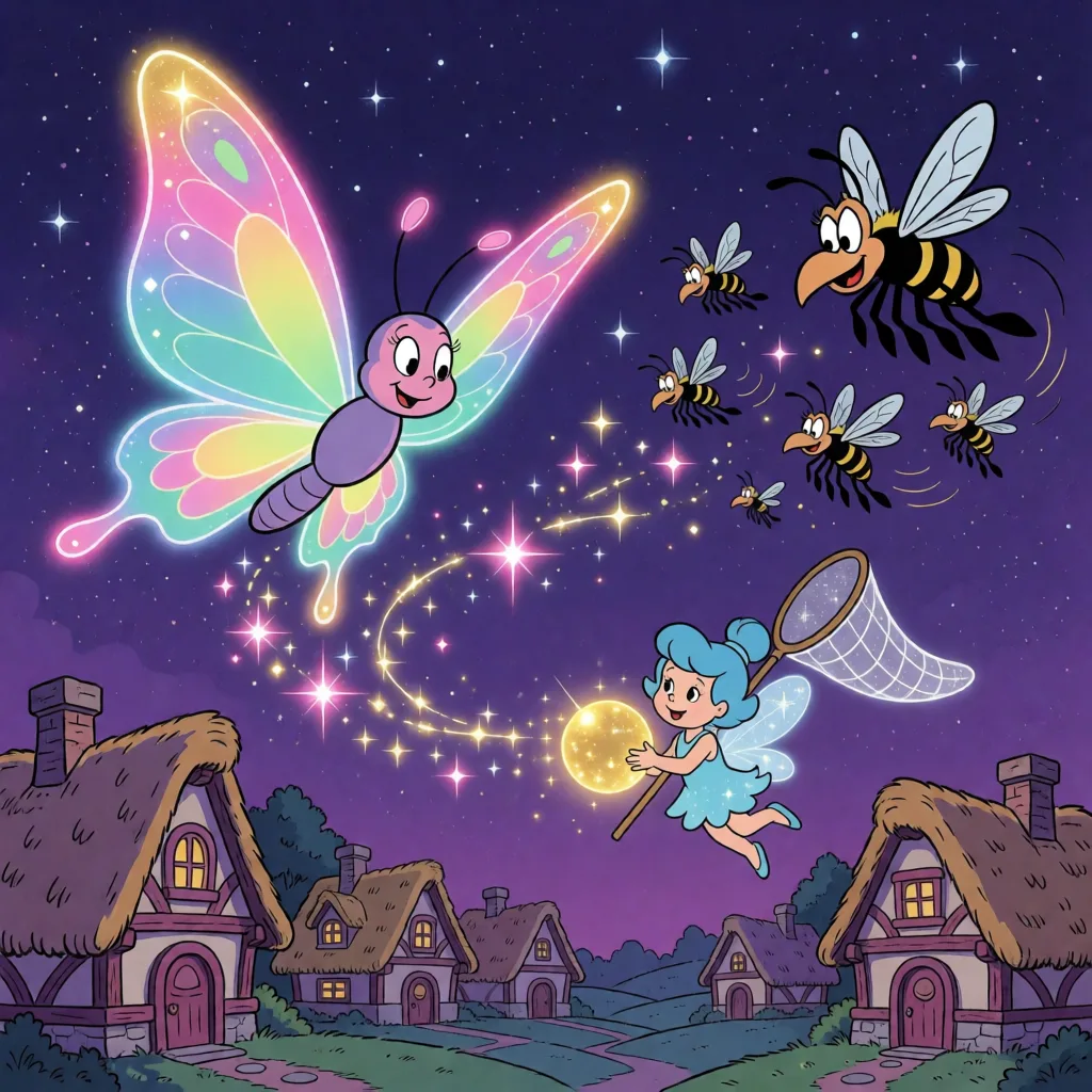 Butterfly Blaster title screen