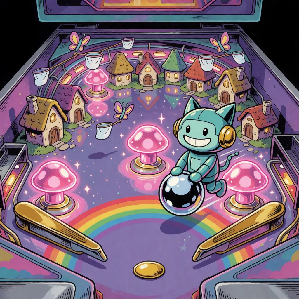 Kind Pinball title screen