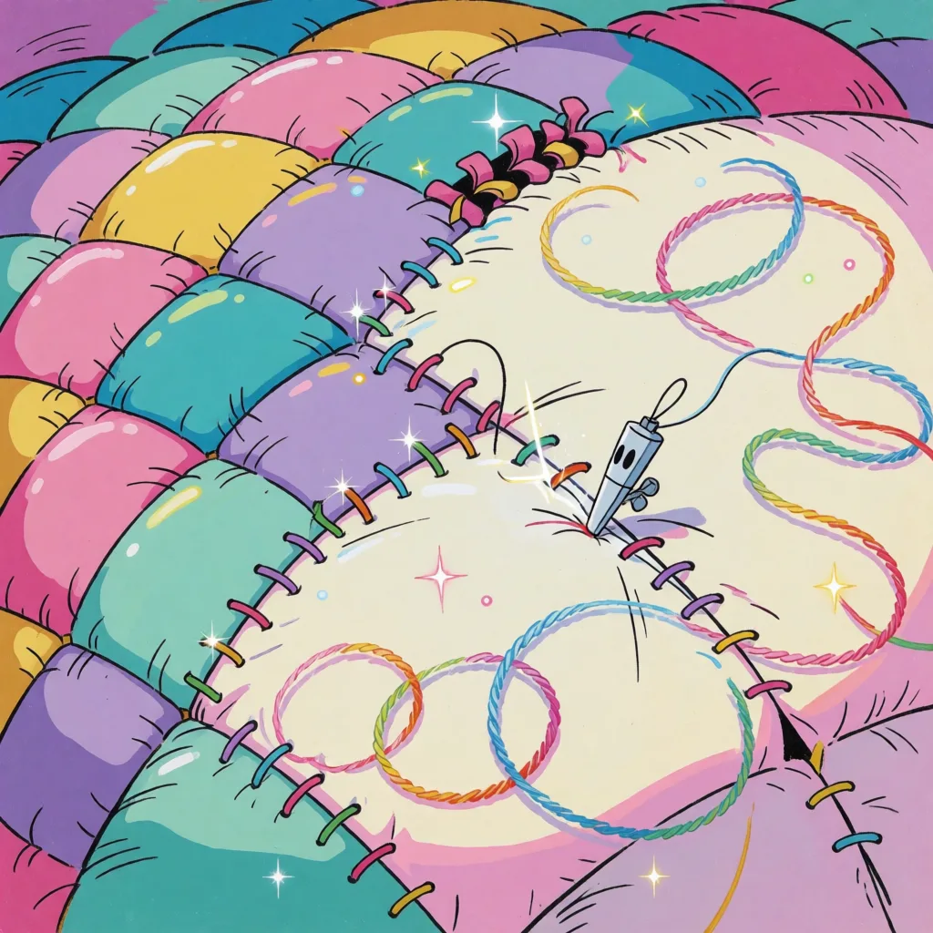 Quilt Quest title screen