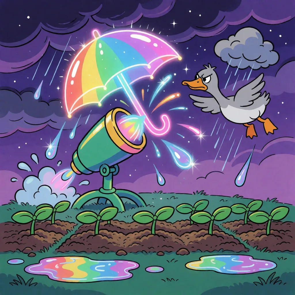 Rain Catcher title screen