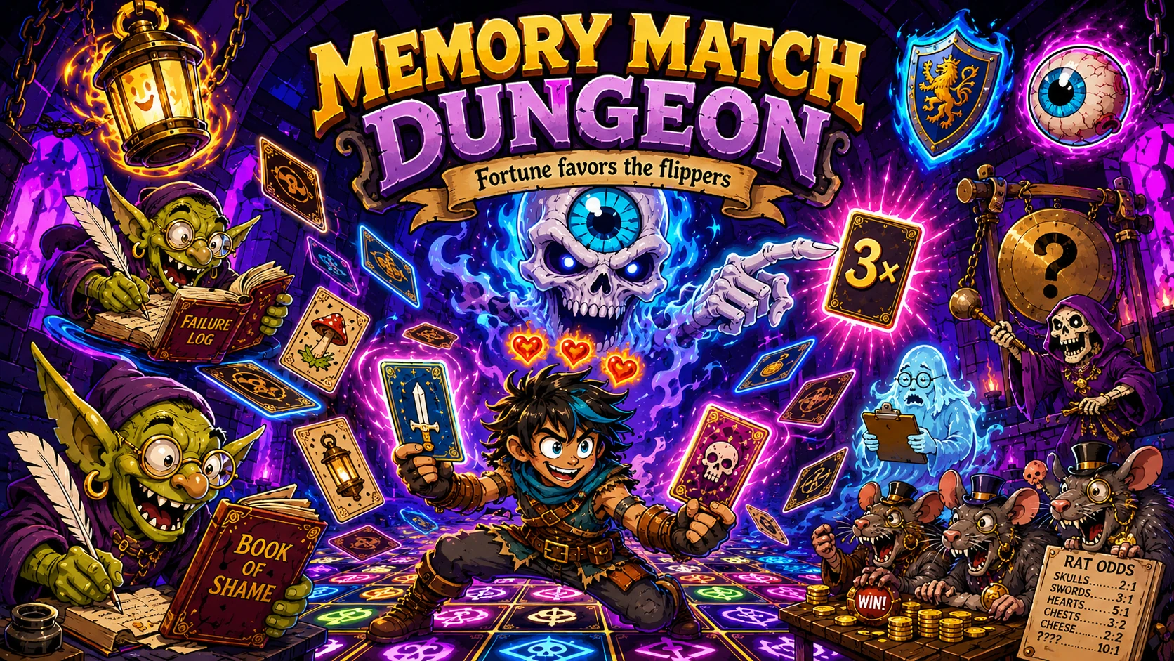 Memory Match Dungeon